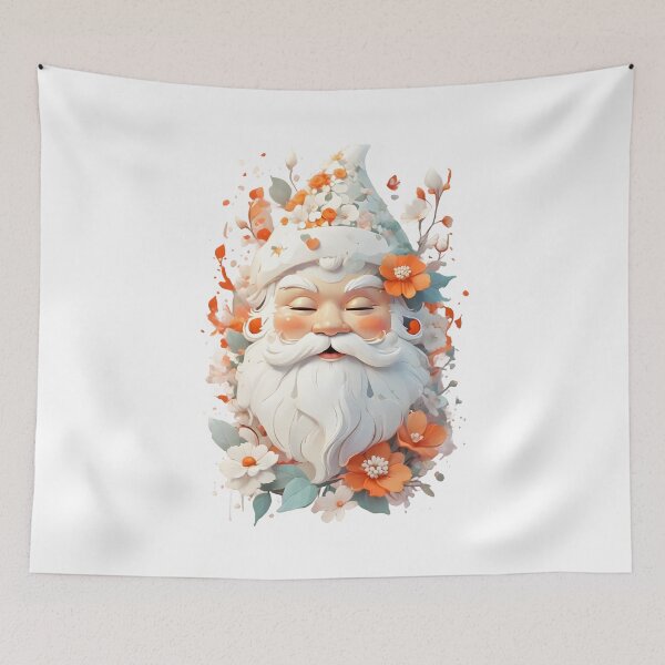 Item preview, Cute Santa Face - Funny Christmas - Christmas Day - Santa Claus designed and sold by stylishdzign.