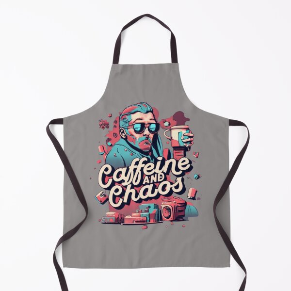 Artikelvorschau, Caffeine and Chaos - Koffein und Chaos für den Kaffee fan funny entworfen und verkauft von Superdealkoeln.