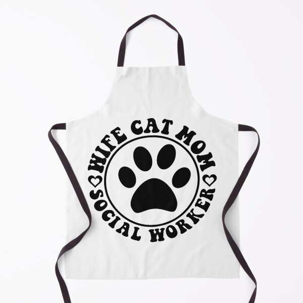 Item preview, Wife Cat Mom Social Worker Retro, Clinical Social Worker, Social Work Graduation, Future Counselor, Motivational  designed and sold by behindthefacts.
