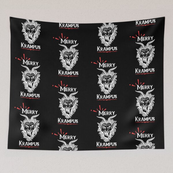 Item preview, Merry Krampus! designed and sold by 2ndHndRebellion.