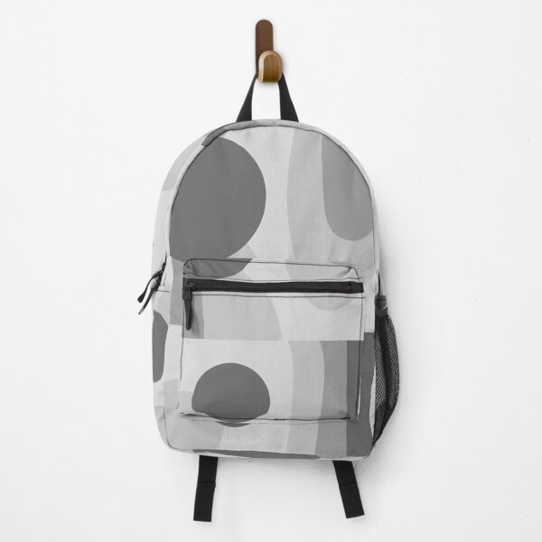 Item preview, Grey Abstract Curved Pattern designed and sold by MyMushroomGrove.