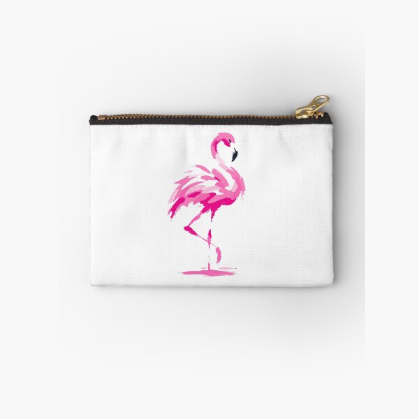 Artikelvorschau, Abstrakter adretter rosa Flamingo entworfen und verkauft von BrightTide.