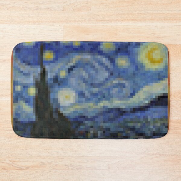 Item preview, Minecraft Painting The Starry Night designed and sold by Saikishop.