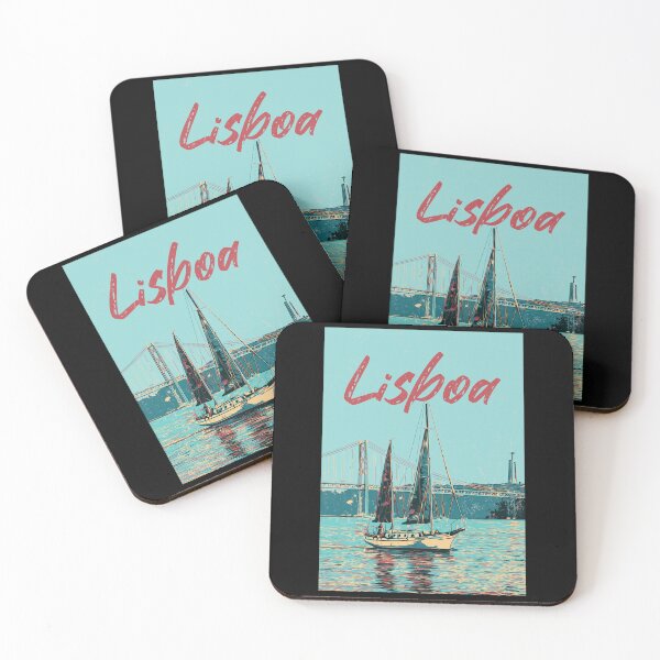 Item preview, Lisbon Serenity: Tagus River Illustration designed and sold by Lemomo-artworks.