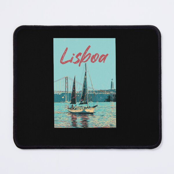 Item preview, Lisbon Serenity: Tagus River Illustration designed and sold by Lemomo-artworks.