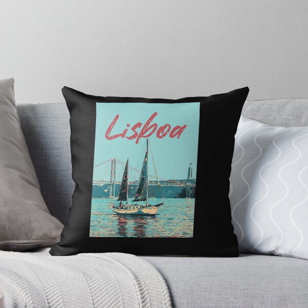 Item preview, Lisbon Serenity: Tagus River Illustration designed and sold by Lemomo-artworks.