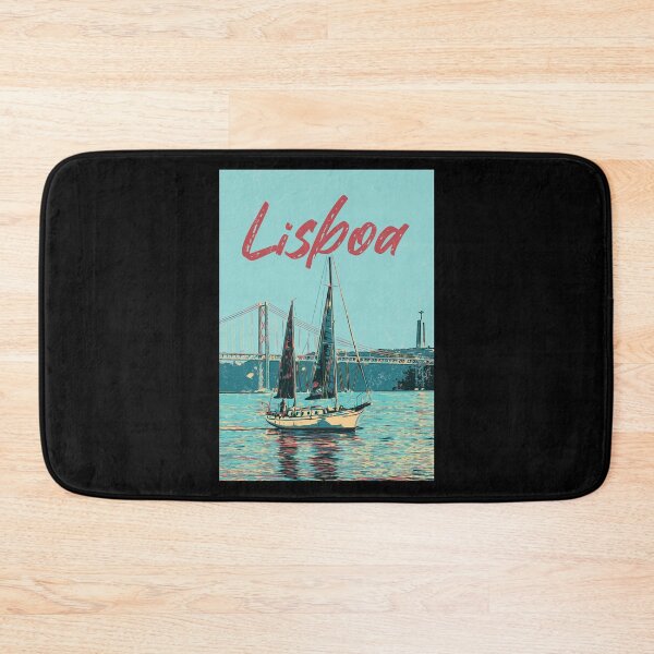 Item preview, Lisbon Serenity: Tagus River Illustration designed and sold by Lemomo-artworks.