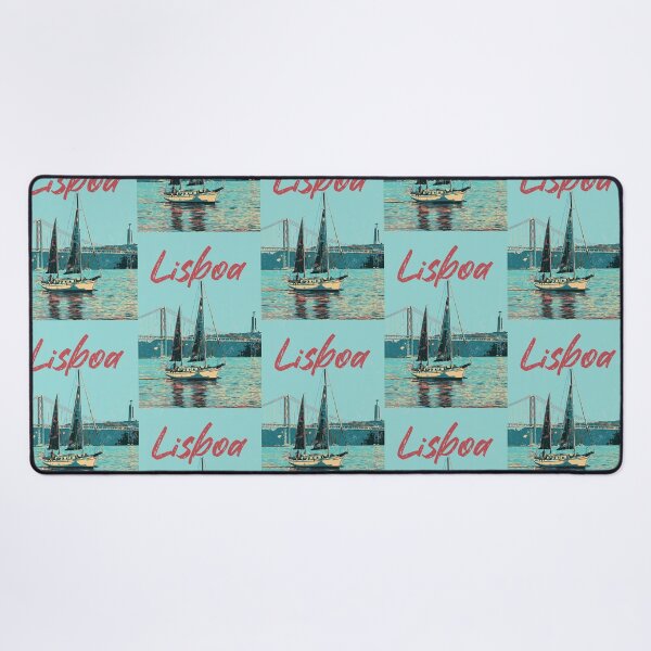 Item preview, Lisbon Serenity: Tagus River Illustration designed and sold by Lemomo-artworks.