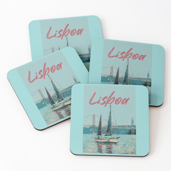Item preview, Lisbon Serenity: Tagus River Illustration designed and sold by Lemomo-artworks.