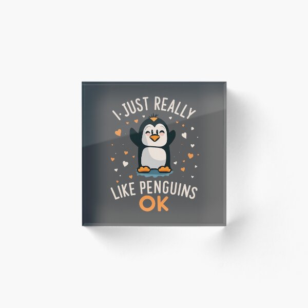 Item preview,  I Just Really Like Penguins OK designed and sold by BOOLL .