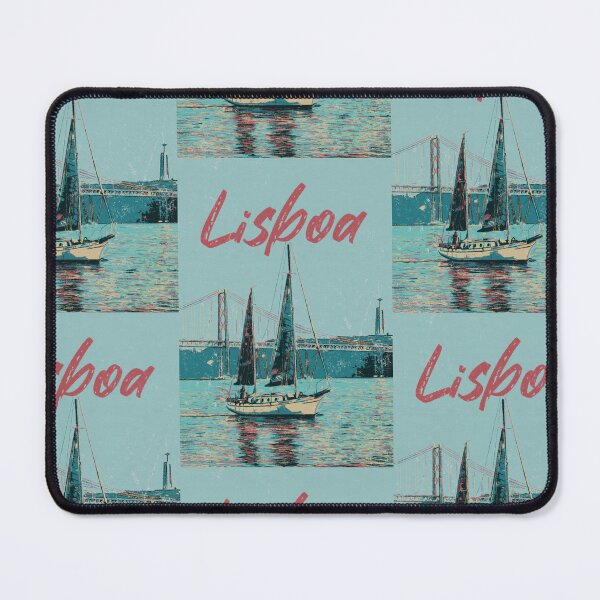 Item preview, Lisbon Serenity: Tagus River Illustration designed and sold by Lemomo-artworks.