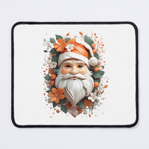 Item preview, Cute Santa Face - Funny Christmas - Christmas Day - Santa Claus designed and sold by stylishdzign.