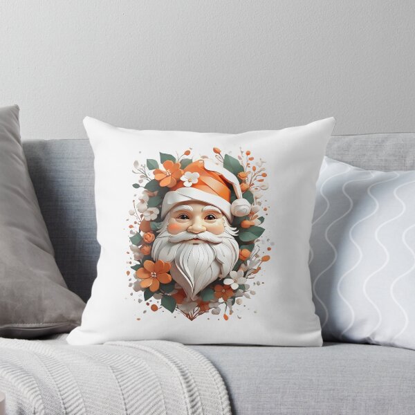 Item preview, Cute Santa Face - Funny Christmas - Christmas Day - Santa Claus designed and sold by stylishdzign.