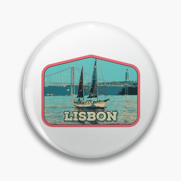 Item preview, Lisbon Serenity: Tagus River Illustration designed and sold by Lemomo-artworks.