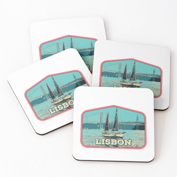 Item preview, Lisbon Serenity: Tagus River Illustration designed and sold by Lemomo-artworks.