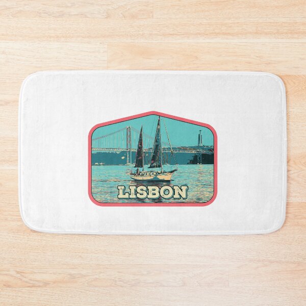 Item preview, Lisbon Serenity: Tagus River Illustration designed and sold by Lemomo-artworks.