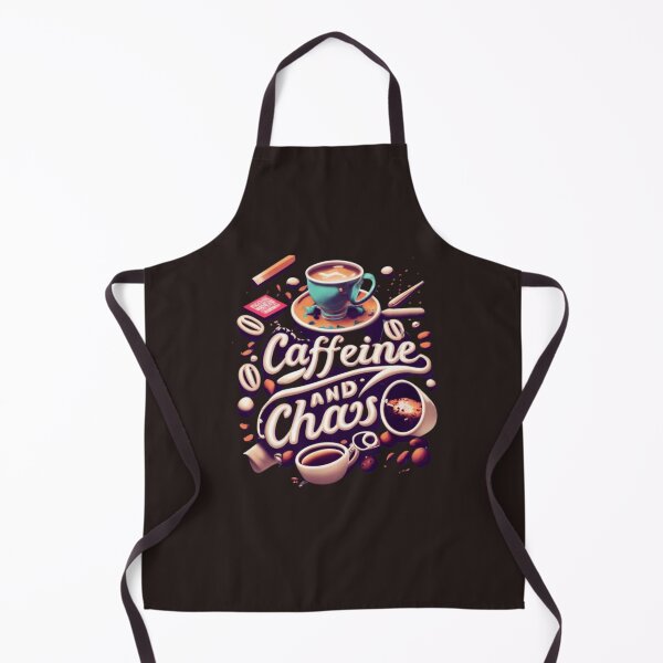 Artikelvorschau, Caffeine and Chaos - Koffein und Chaos für den Kaffee fan funny entworfen und verkauft von Superdealkoeln.