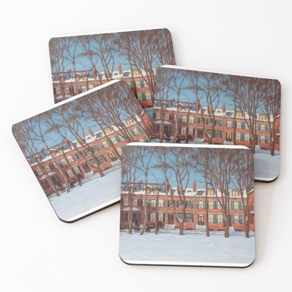 Item preview, a row of houses wellington street street - Lawren Harris designed and sold by Dodram.