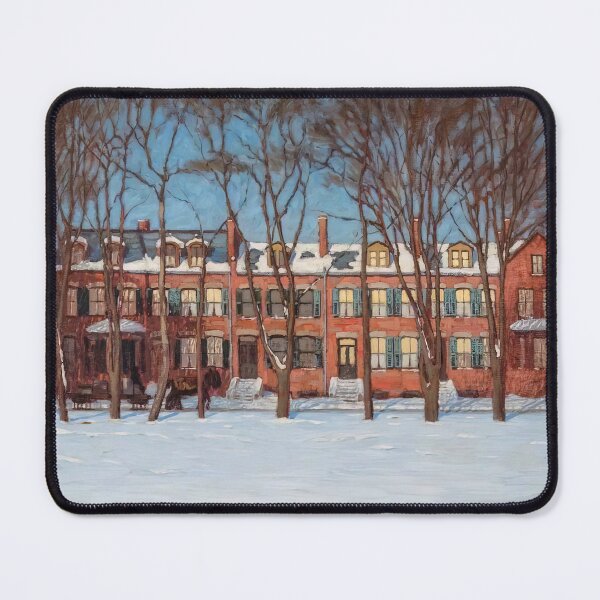 Item preview, a row of houses wellington street street - Lawren Harris designed and sold by Dodram.