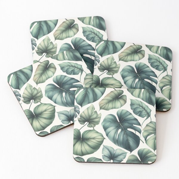 Item preview, Leaves 9 designed and sold by blackwhiteblue.