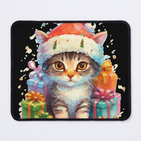 Item preview, Christmas Kitten designed and sold by PixelRealm.