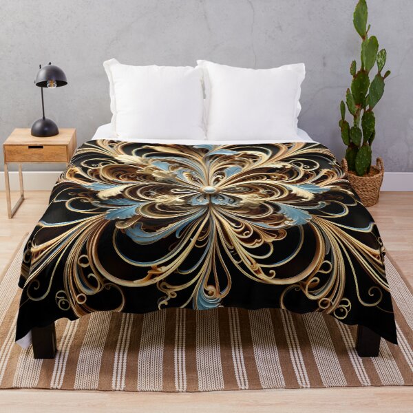 Item preview, Ornate Filigree decorative print designed and sold by dcrc.