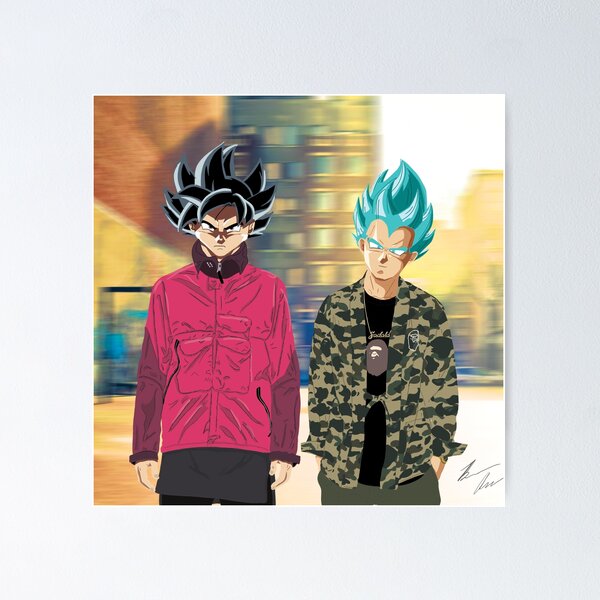 Goku Bape Classic TShirt1074 Poster for Sale by KurtCaceres