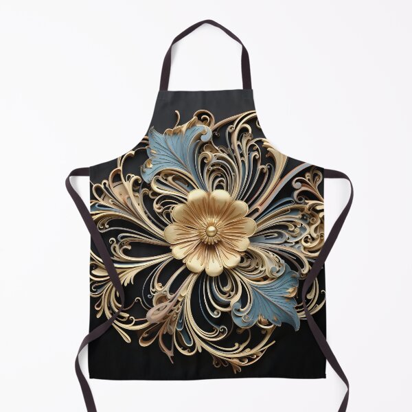 Item preview, ornate filigree decorative print designed and sold by dcrc.