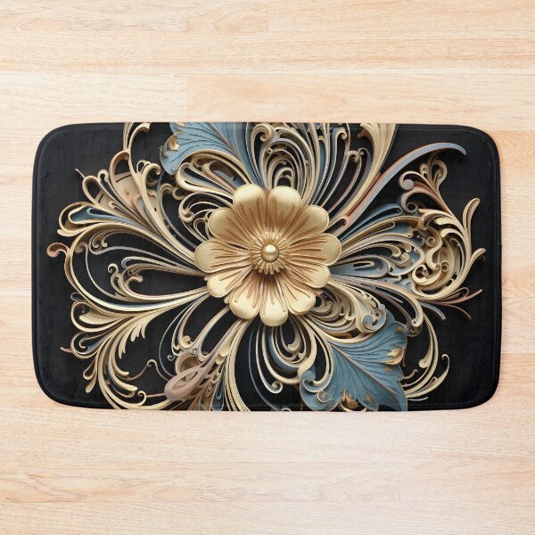 Item preview, ornate filigree decorative print designed and sold by dcrc.