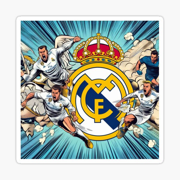 Carátula Skin Cover Sticker Tarjeta Crazy Cards Real Madrid