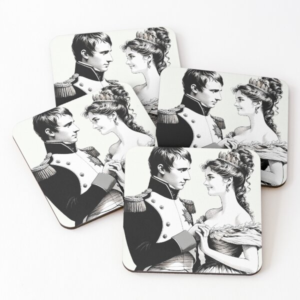 Item preview, Napoleon and Josephine couple love designed and sold by ChataMaroon.