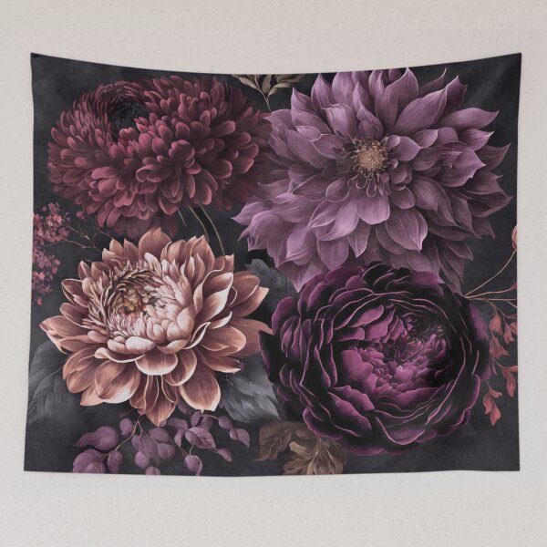 Item preview, Moody Flowers Baroque Opulence designed and sold by artsandsoul.