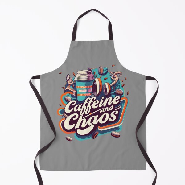 Artikelvorschau, Caffeine and Chaos - Koffein und Chaos für den Kaffee fan funny entworfen und verkauft von Superdealkoeln.