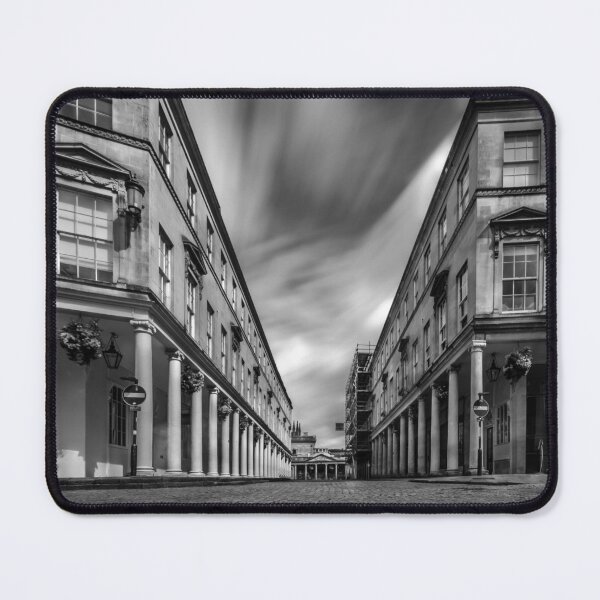 Item preview, Black and White street, Bath, England designed and sold by RezieMart.