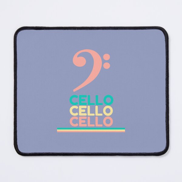 Item preview, Cello Pink Bass Clef designed and sold by CSMMerch.