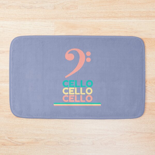 Item preview, Cello Pink Bass Clef designed and sold by CSMMerch.