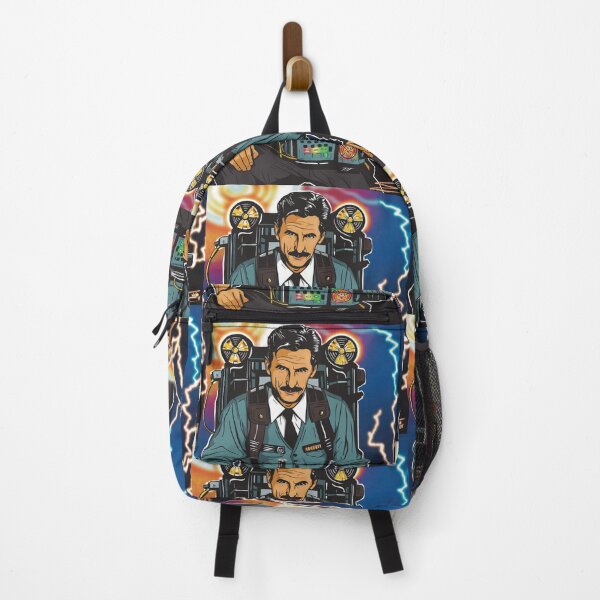 Item preview, Nikola Tesla with a Proton Pack designed and sold by Area111Art.