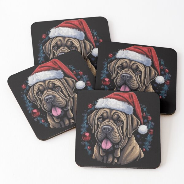 Item preview, Christmas English Mastiff designed and sold by creativellashop.