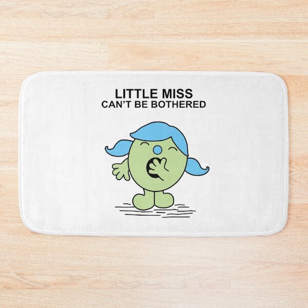 Item preview, Little Miss Cant be Bothered designed and sold by Scat the cat.