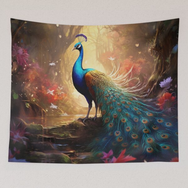 Item preview, The Pristine Peacock designed and sold by Bring Back Culture.