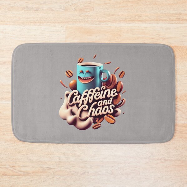 Artikelvorschau, Caffeine and Chaos - Koffein und Chaos für den Kaffee fan funny entworfen und verkauft von Superdealkoeln.