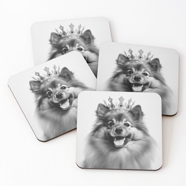 Item preview, Dog Photography - Keeshond with a Tiara designed and sold by theblueofmyeye.