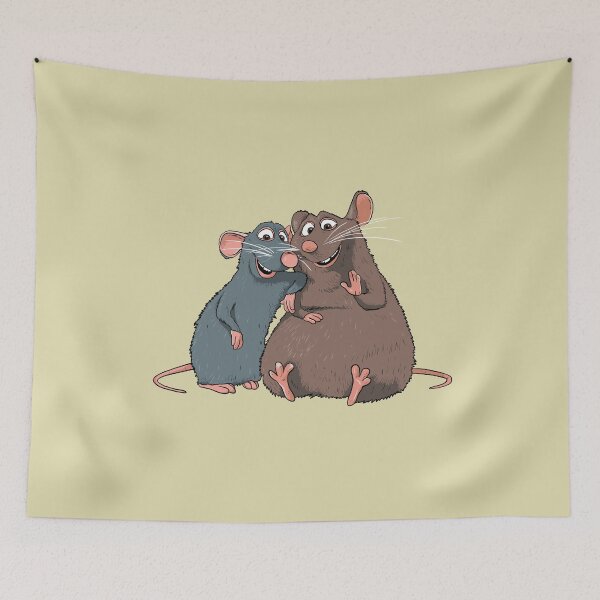 Item preview, Remy and Emile - Ratatouille  designed and sold by blacksnowcomics.