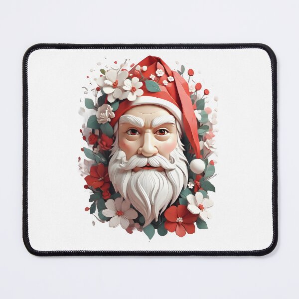 Item preview, Cute Santa Face - Funny Christmas - Christmas Day - Santa Claus designed and sold by stylishdzign.