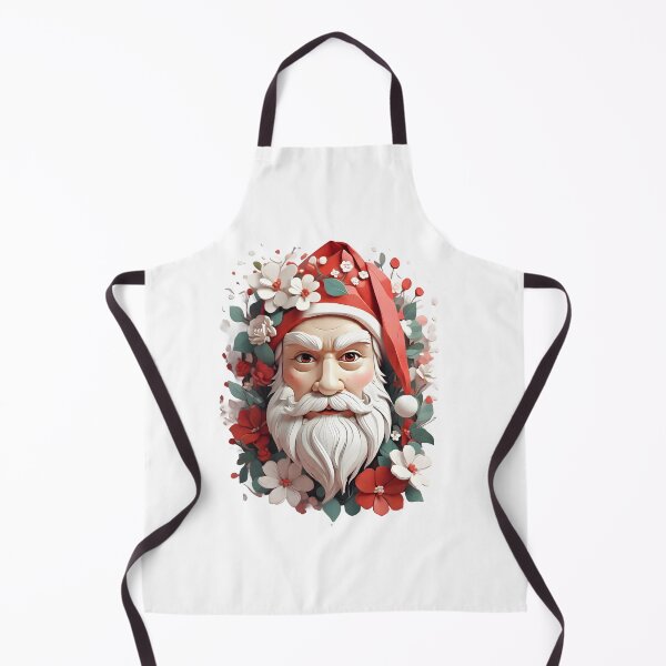 Item preview, Cute Santa Face - Funny Christmas - Christmas Day - Santa Claus designed and sold by stylishdzign.