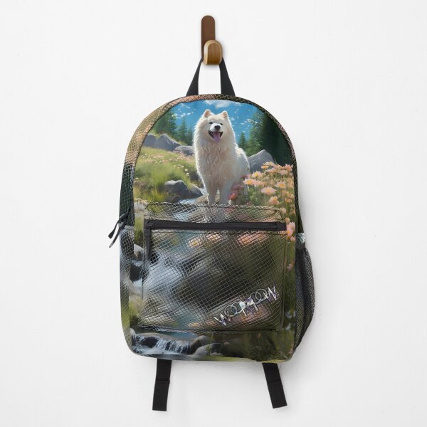 Item preview, Happy dog by the brook designed and sold by Woof-WoofSK.