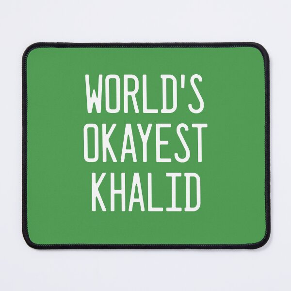 Item preview, World's Okayest Khalid designed and sold by TimespunThreads.