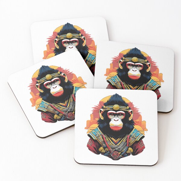 Item preview, Monkey Samurai designed and sold by WildlifeInc.