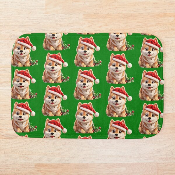 Item preview, Cute Shiba Inu Christmas Xmas Winter Holidays designed and sold by givemedogs.