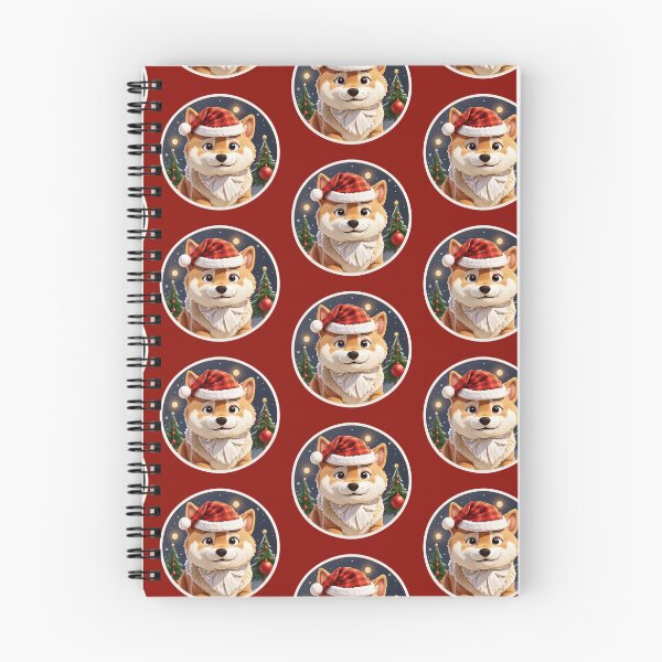 Item preview, Cute Shiba Inu Puppy Christmas Xmas designed and sold by givemedogs.